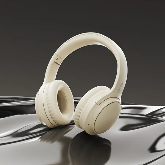 ASUS Wireless Over-Ear Headphones with Active Noise Cancellation - Beige