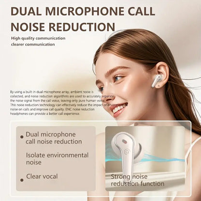 AIGO Ultra 5.4 Wireless Earbuds – Long Battery Life, ENC, Hi-Fi Stereo Sound