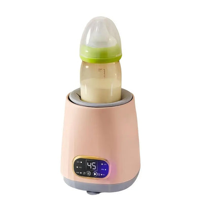 Smart Electric Milk Shaker 3 in 1 Thermal Insulated Formula Mixer - Pink