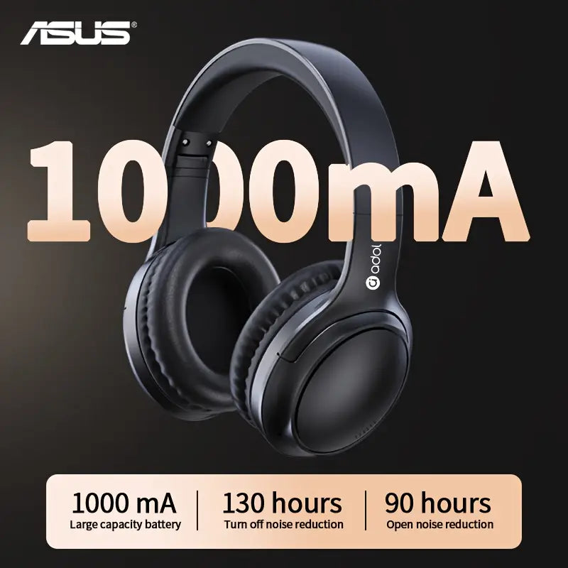 ASUS Wireless Over-Ear Headphones with Active Noise Cancellation