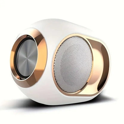 TWS X6 Wireless Speaker – Portable Outdoor Amplifier with Intelligent Noise Reduction - White