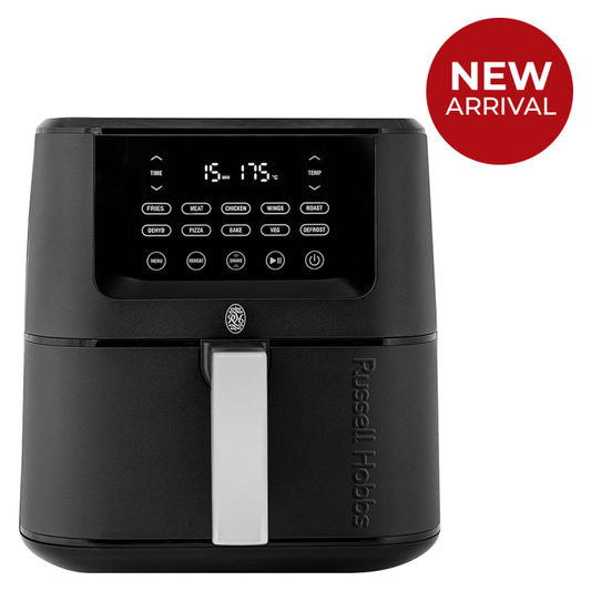 7.5L Air Fryer 10 Presets 1600W Stainless Steel