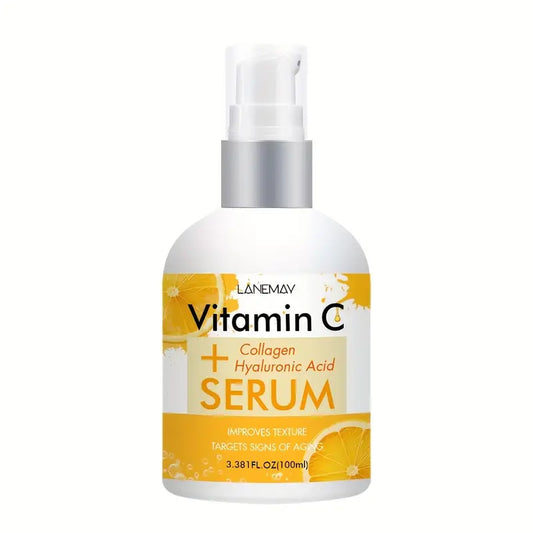 Vitamin C Serum with Collagen - Hydrates Moisturizes & Improves Skin Texture