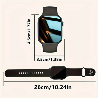 1.7-Inch Smartwatch – Bluetooth Calling, Fitness Tracker, Sports Modes