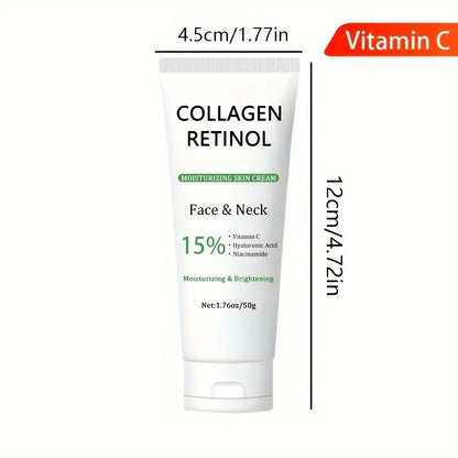 Retinol Facial Lifting Cream-Firming Hydrating with Hyaluronic Acid,Vitamin C and Niacinamide