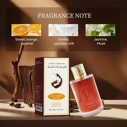 Chocolate Vanilla Musk Perfume Oil – Long-Lasting & Skin-Friend