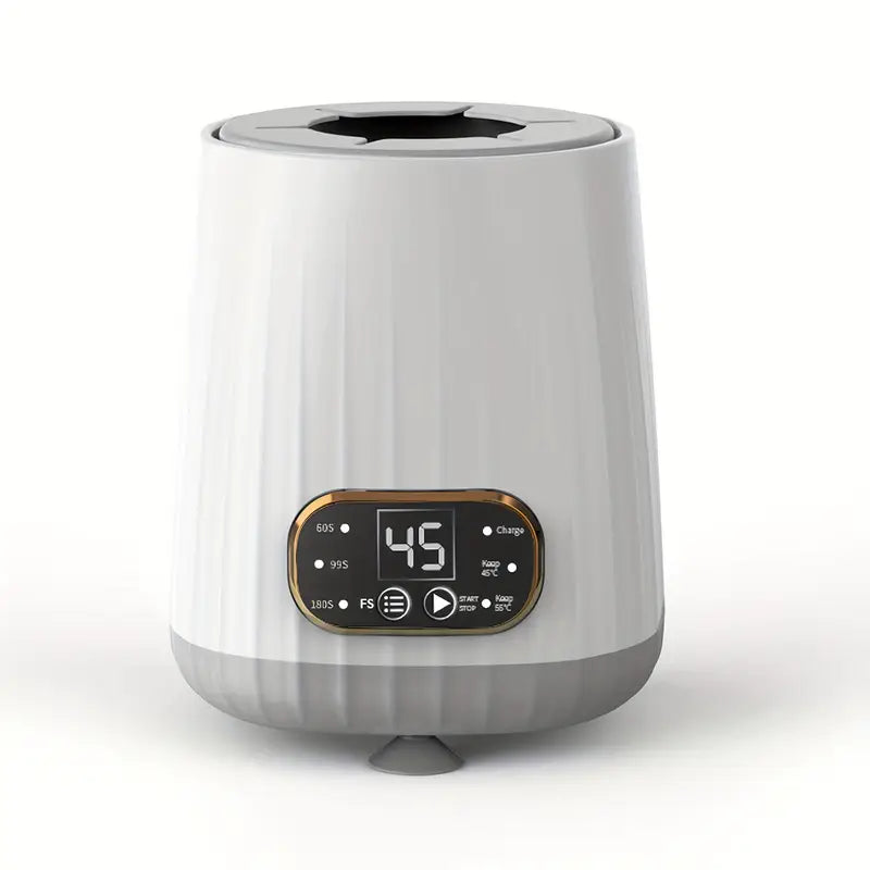 Smart Electric Milk Shaker 3 in 1 Thermal Insulated Formula Mixer - White