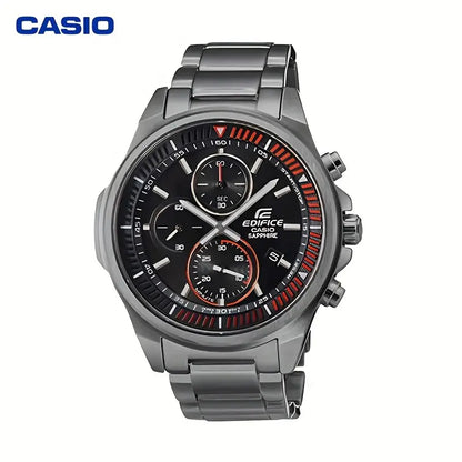 CASIO EDIFICE Men’s Business Watch Sapphire Mirror Stainless Steel Band