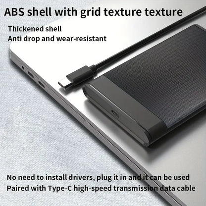Portable High-Speed USB 3.0 External Hard Drive – 320GB / 500GB / 1TB – Type-C Interface - Escour Mart