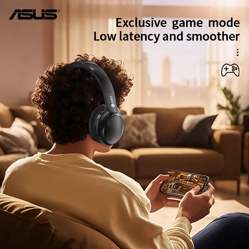 ASUS Wireless Over-Ear Headphones with Active Noise Cancellation