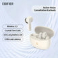 Edifier X5 Pro Active Noise Cancellation Earbuds - White
