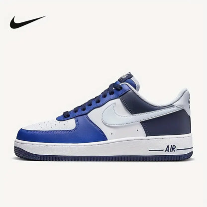 Nike Air Force 1 Low Sneakers – Blue & White - Escour Mart