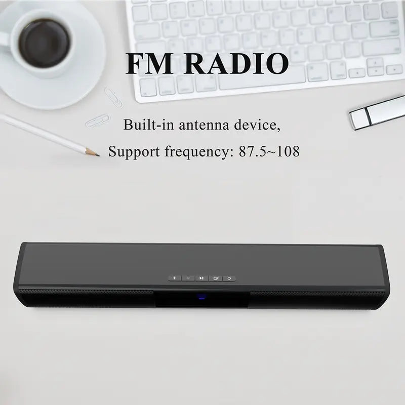 Compact Portable Wireless Speaker – Versatile & High-Quality Sound