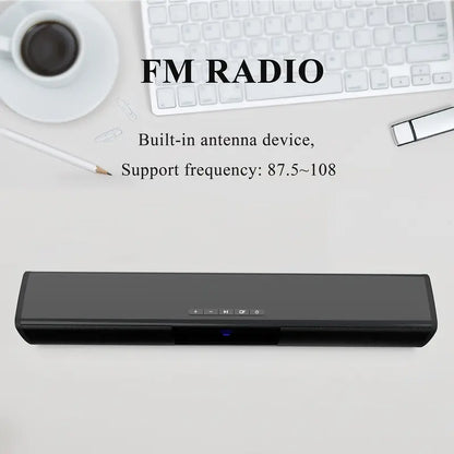 Compact Portable Wireless Speaker – Versatile & High-Quality Sound