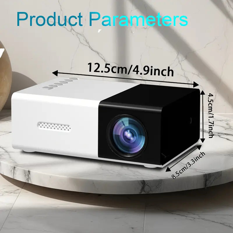 Mini portable projector home theater micro-movie projector