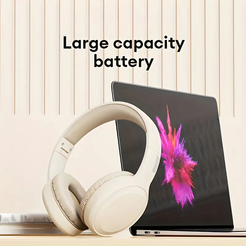 Lenovo Over-Ear HiFi Wireless Headphones Immersive Audio & Clear Voice Calls - Escour Mart