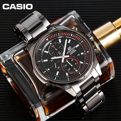 CASIO EDIFICE Men’s Business Watch Sapphire Mirror Stainless Steel Band