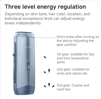 MLAY T18 ICE Cooling Hair Removal Device Permanent