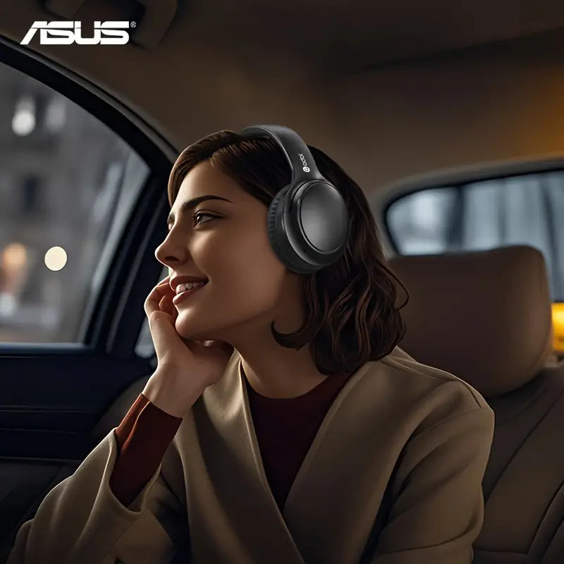 ASUS Wireless Over-Ear Headphones with Active Noise Cancellation
