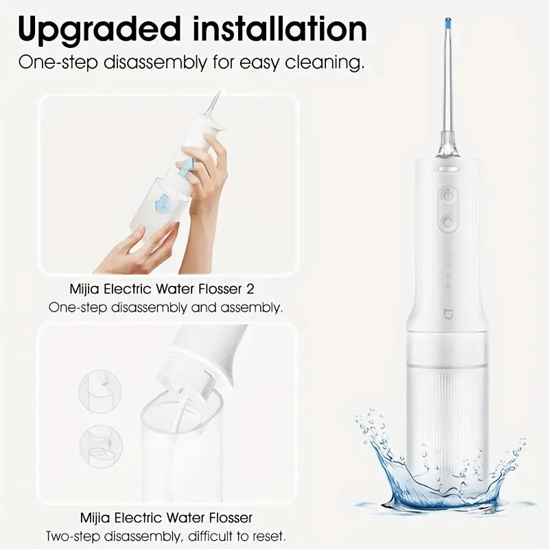 Xiaomi Mijia Cordless water Flossed 2L Portable Rechargeable Dental Cleaner
