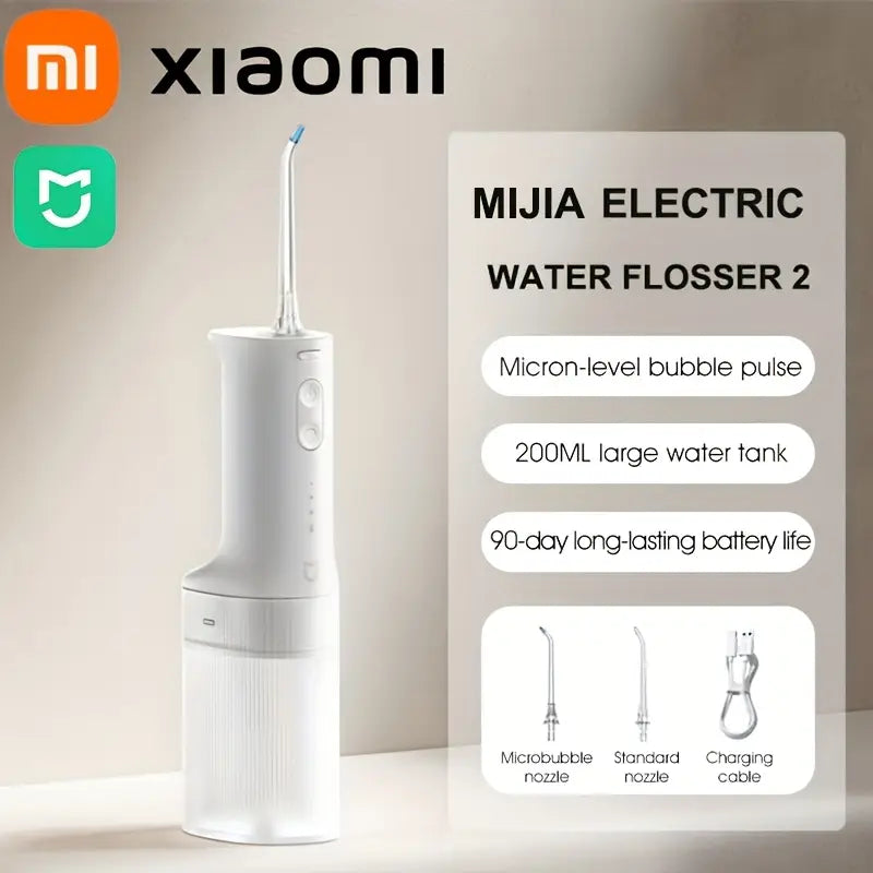 Xiaomi Mijia Cordless water Flossed 2L Portable Rechargeable Dental Cleaner