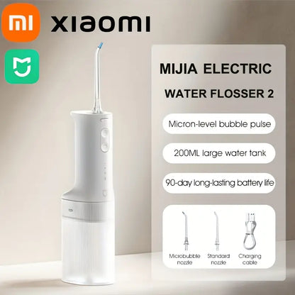 Xiaomi Mijia Cordless water Flossed 2L Portable Rechargeable Dental Cleaner