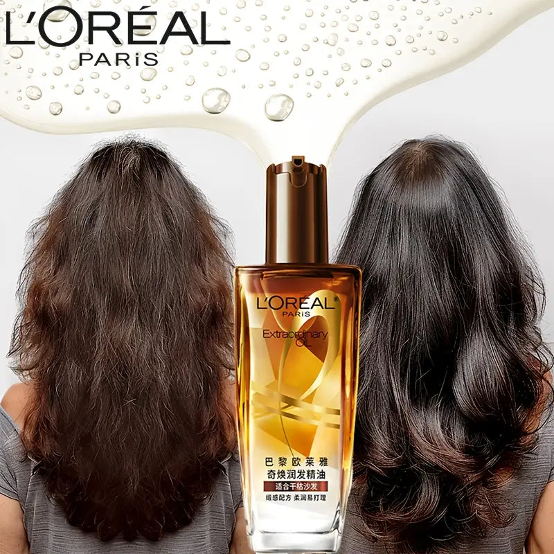 Paris L’Oreal Hair Oil for Dry and Damaged Hair Smooth and Easy to Maintain 100ml