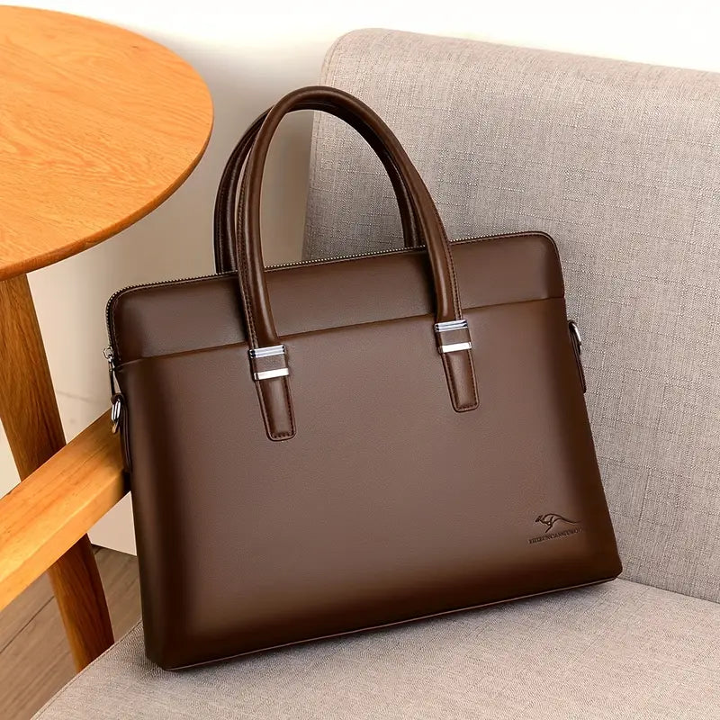 Men’s Handheld Tote Bag & Briefcase – Stylish & Functional for Work & Travel