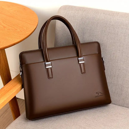 Men’s Handheld Tote Bag & Briefcase – Stylish & Functional for Work & Travel