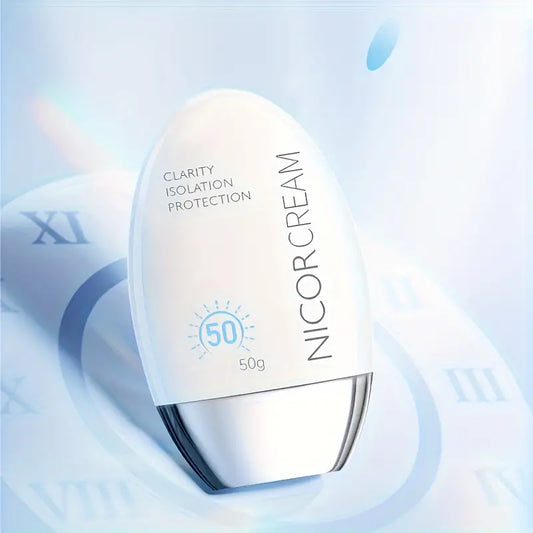 50g Face Sunscreen Lotion with Hyaluronic Acid - Broad Spectrum SPF50/PA + + + + Moisturizing Lightweight &