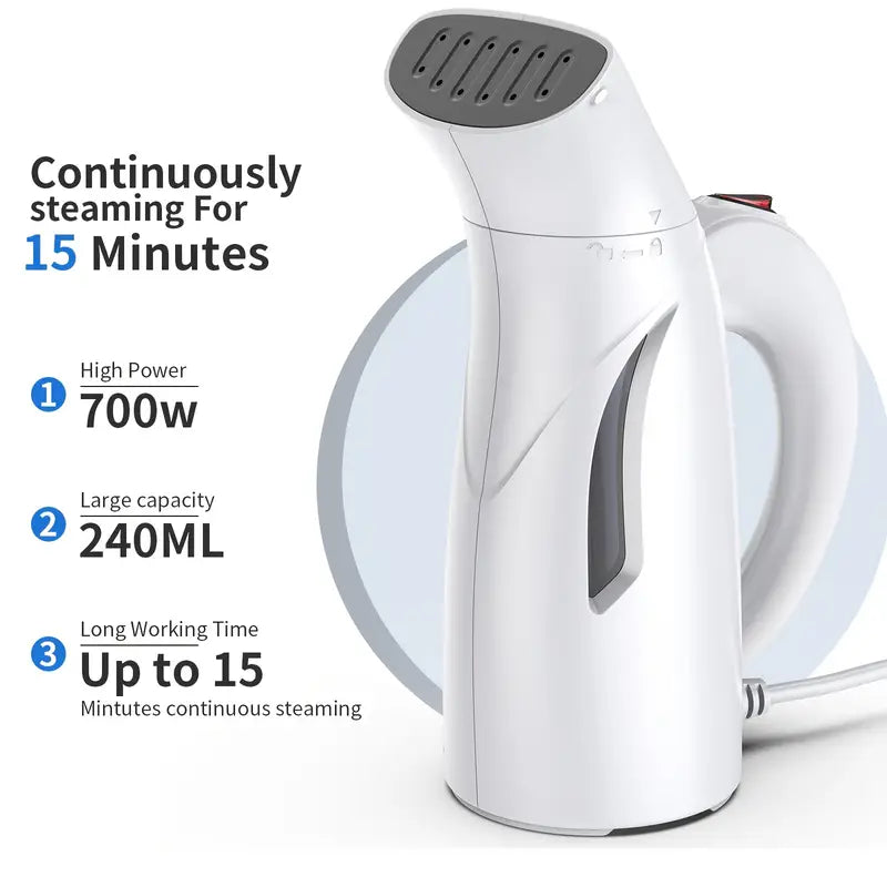 SENBOWE Portable Handheld Steam Iron – 700W Power 240ml Capacity