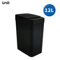 Smart Slim Trash Can with Kick-Open Lid - Battery-Powered Ideal for Kitchen Trash