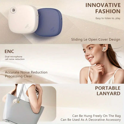 AIGO Ultra 5.4 Wireless Earbuds – Long Battery Life, ENC, Hi-Fi Stereo Sound