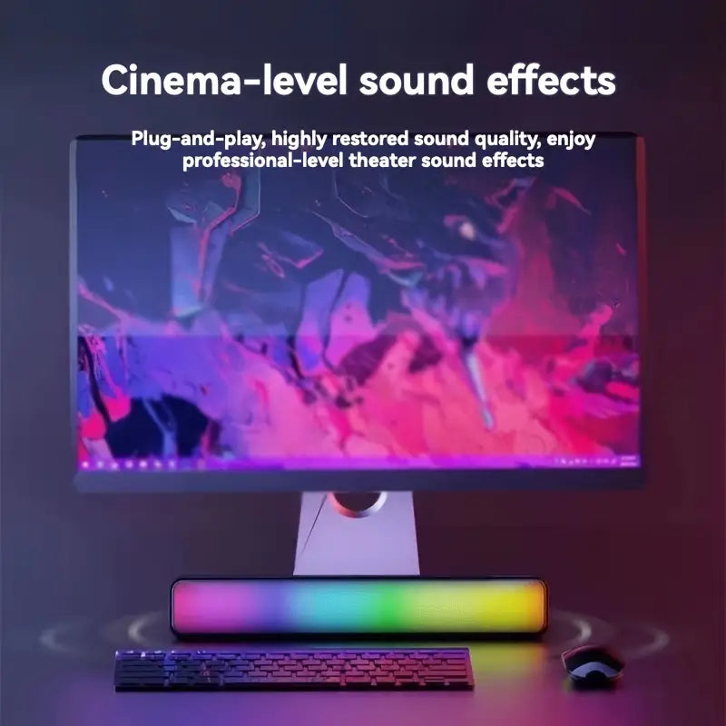 Portable HiFi Stereo Wireless Soundbar