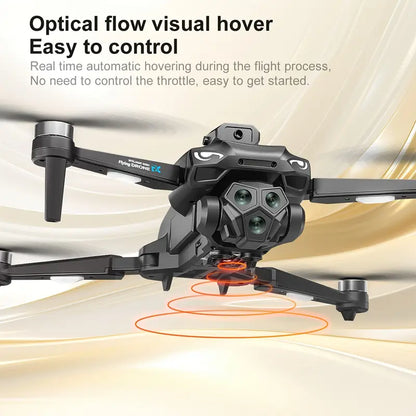 Foldable FPV Remote Control Drone Quadcopter 11.43 cm Screen HD 4K Camera