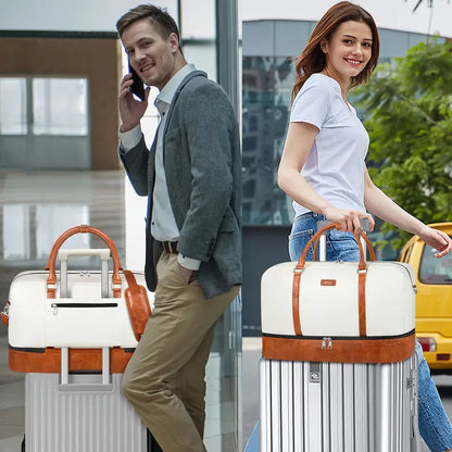IBFUN Weekend Travel Luggage Set – 3PCS/1PC Carry-On Bag with Shoe Compartment