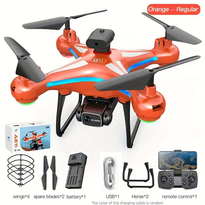AE11 Drone With Dual HD Camera and Smart UAV for aerial Photography