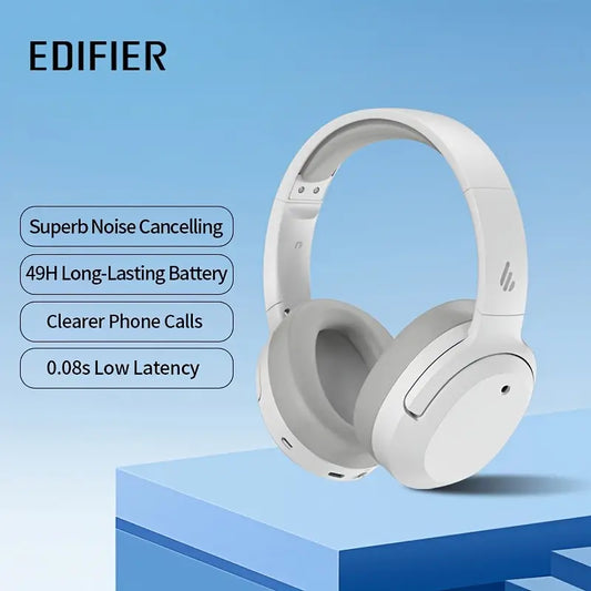 Edifier W820NB Active Noise Cancelling Wireless Headphones – Hi-Res Audio & 44H Battery Life - Escour Mart