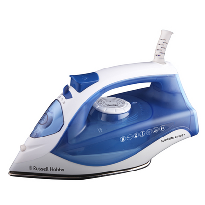 Russell Hobbs Supreme Glide + and Steam Spray Dry Iron 2000W