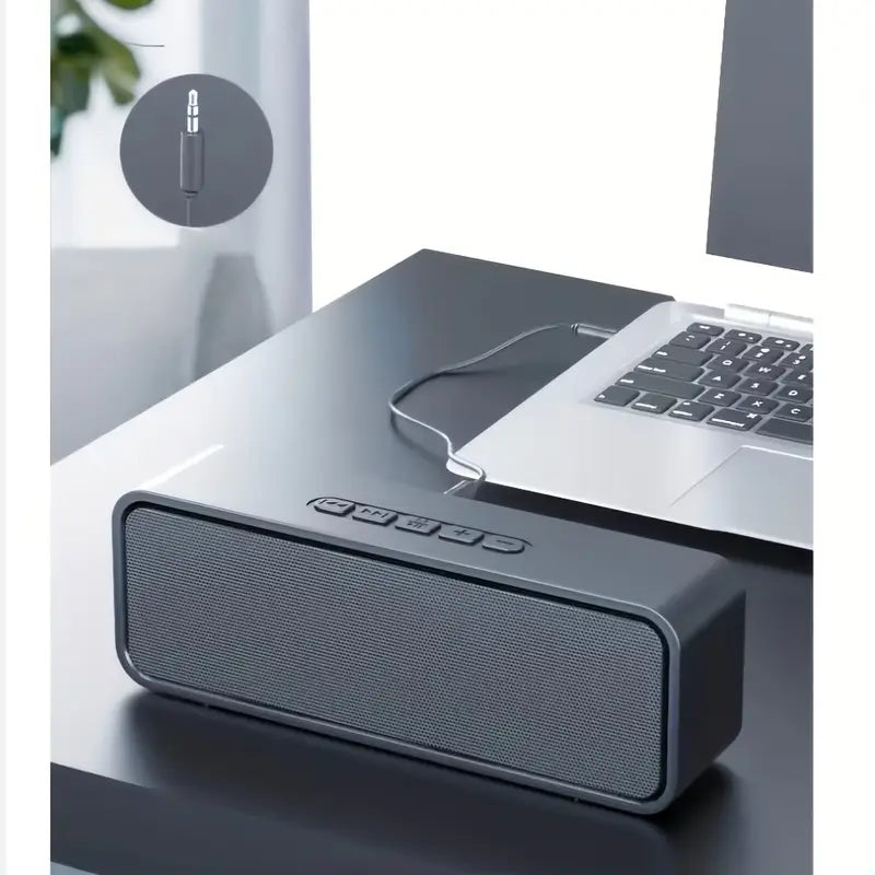 Portable Wireless Speaker BT5.0 – 3D Stereo HiFi Bass & 12H Playtime