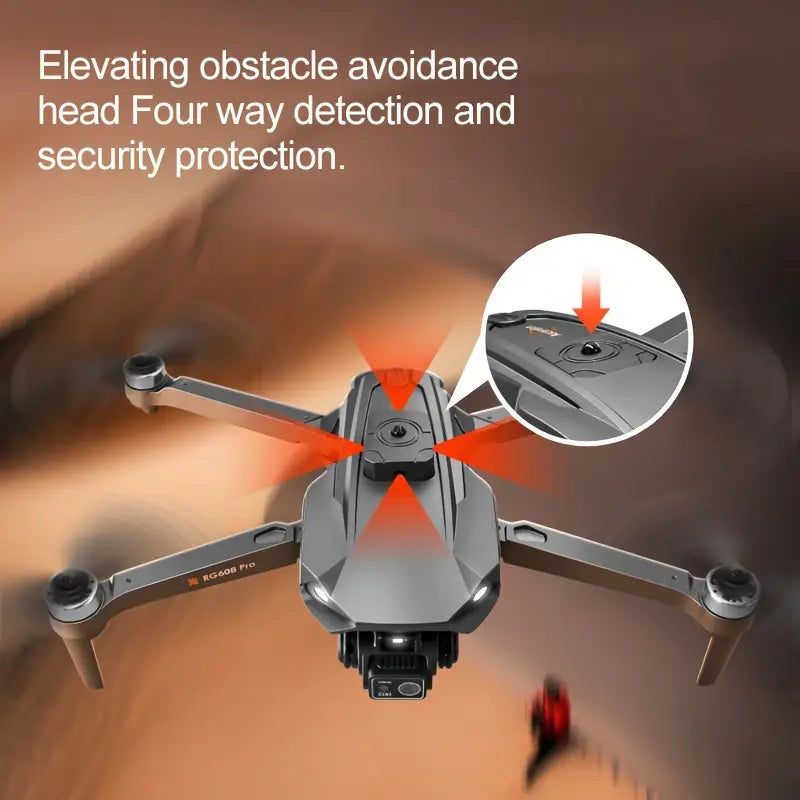 Dual Camera Drone with Night Vision – Long Flight Time & Easy Controls
