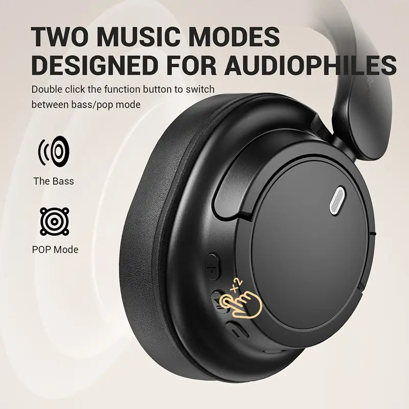 SuperEQ V16 Over-Ear Wireless Headphones