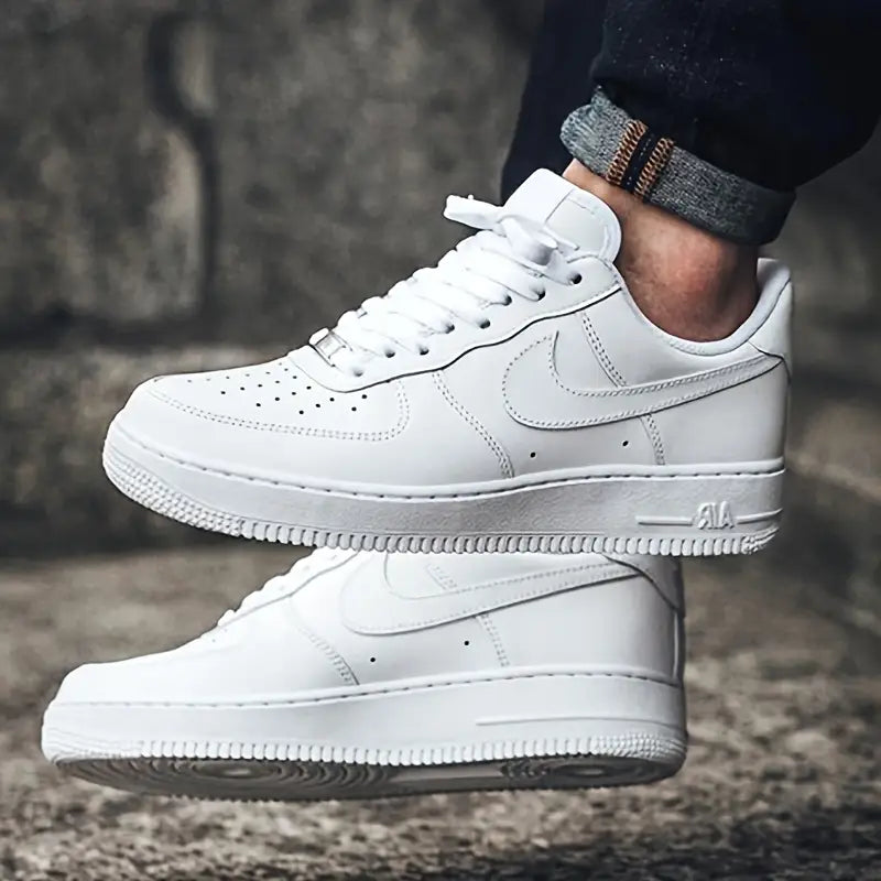 Nike Air Force 1 Classic Pure white Sneakers for Men and Women