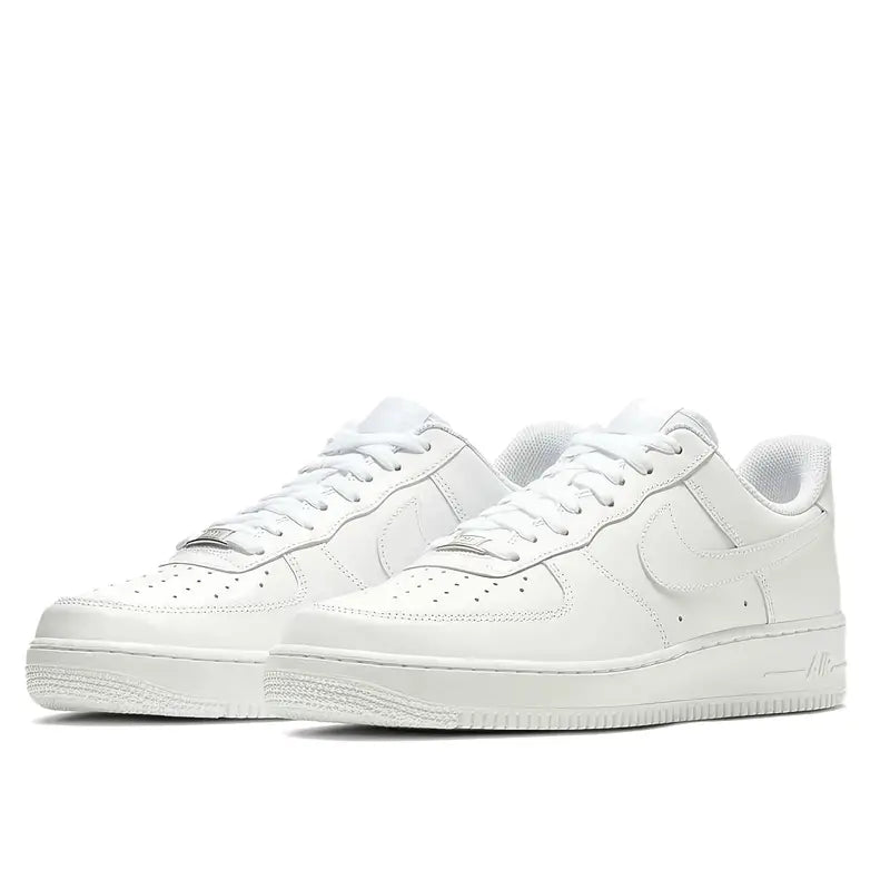 Nike Air Force 1 Classic Pure white Sneakers for Men and Women - Escour Mart