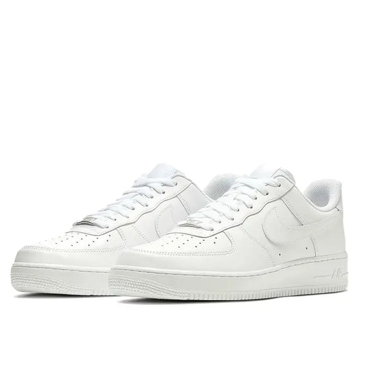 Nike Air Force 1 Classic Pure white Sneakers for Men and Women - Escour Mart