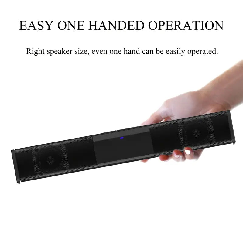 Compact Portable Wireless Speaker – Versatile & High-Quality Sound