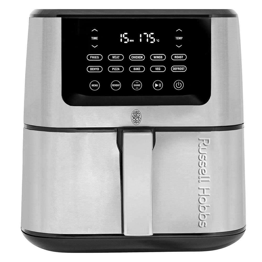 7.5L Air Fryer 10 Presets 1600W Stainless Steel