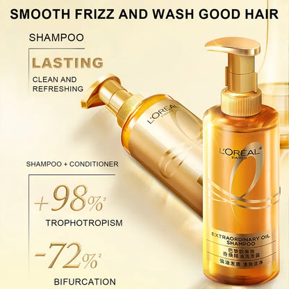 L’Oreal Paris Extraordinary Shampoo & Conditioner – Curl Enhancing Hair Care Set