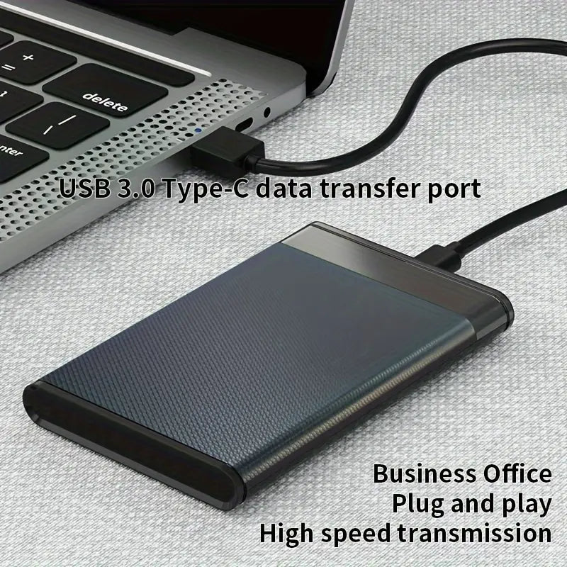 Portable High-Speed USB 3.0 External Hard Drive – 320GB / 500GB / 1TB – Type-C Interface - Escour Mart