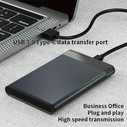 Portable High-Speed USB 3.0 External Hard Drive – 320GB / 500GB / 1TB – Type-C Interface - Escour Mart